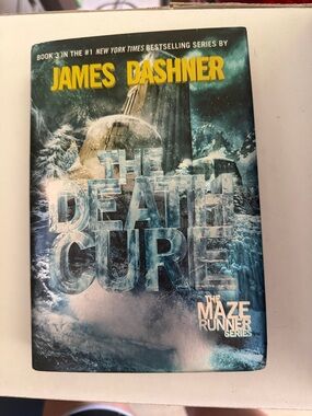 James Dashner The Death Cure Hardcover - Blue Cover